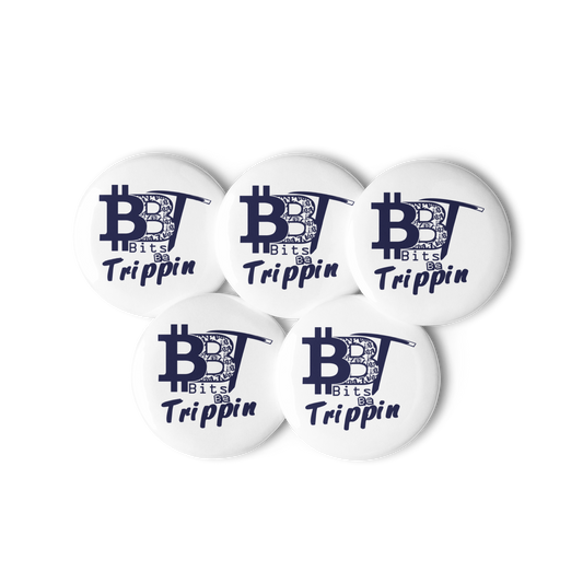 BBT Logo Pin Buttons - Set of 5