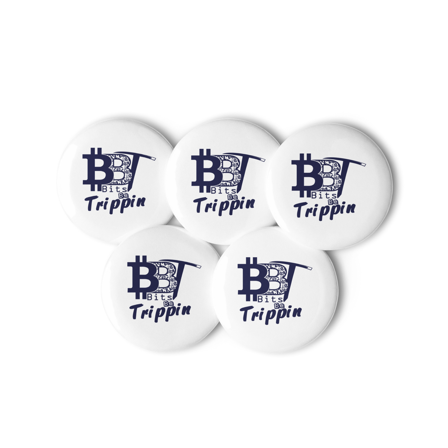 BBT Logo Pin Buttons - Set of 5